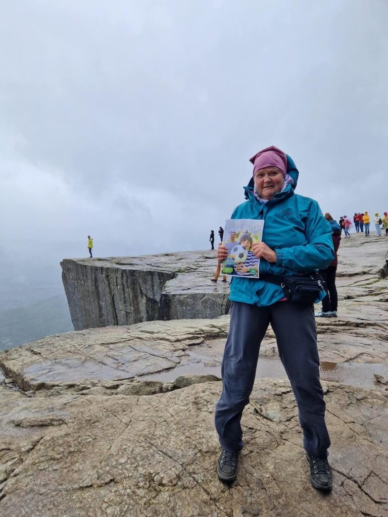 Andrea Zacher in Norwegen