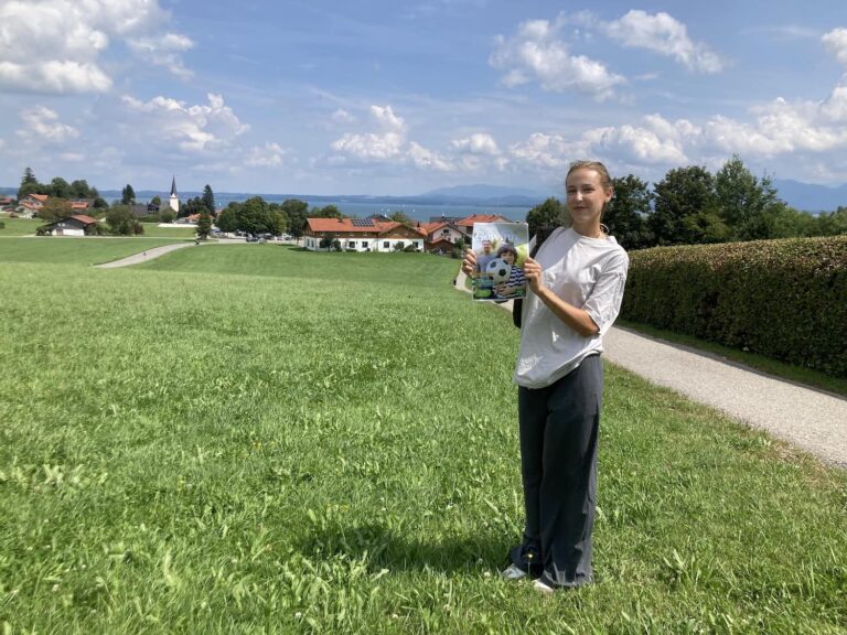 Linn Mollenhauer am Chiemsee